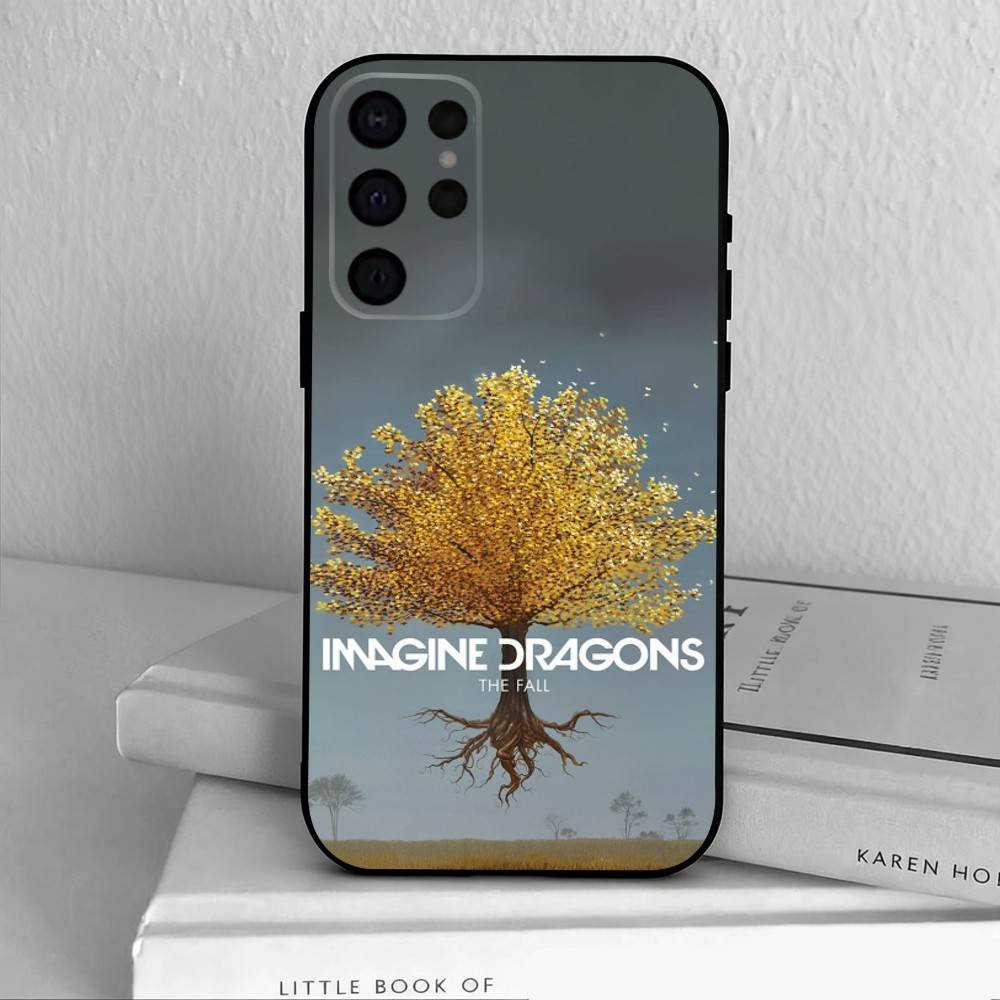 

Anthemic BAND Imagine Dragons Phone Case For Samsung S25,24,23,22,30,21,10,9,Ultra,Plus,Lite,FE,4,5 G Soft Black Case Samsung S25ULTRA