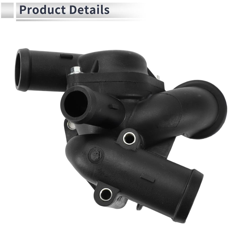 RATCHROLL Inner Car Temperature Control for Volkswagen Touareg Durable Engine Coolant Temperature Control Housing Part Number 1 Piece 3.2L 2004-2007,