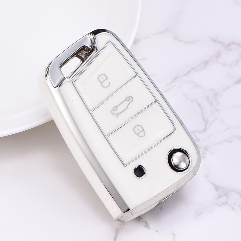 Fits Volkswagen Key: New Bora, Sagitar, Polo, Tiguan, Tanyue, Lingdu, Lavida, Tange, Jialv Key Cover