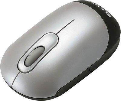 

ELECOM 27MHz USB Wireless Mouse Silver M-DY2URSV