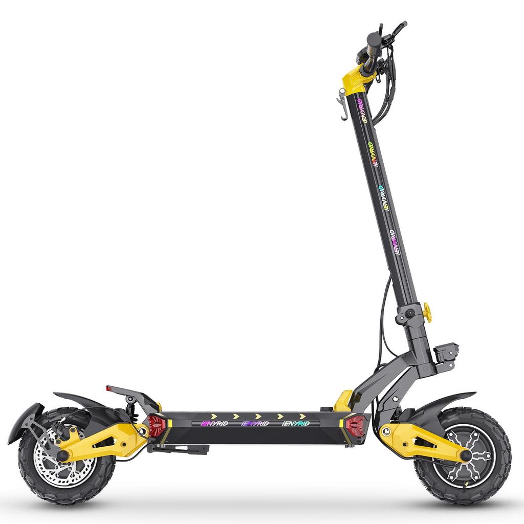 IENYRID IE-ES60 All-Terrain Adult E-Scooter 1200W*2 Dual Motor 48V23Ah Battery Outdoor Electric Scooter 11 Inch Off-Road Tires Folding E-Scooter