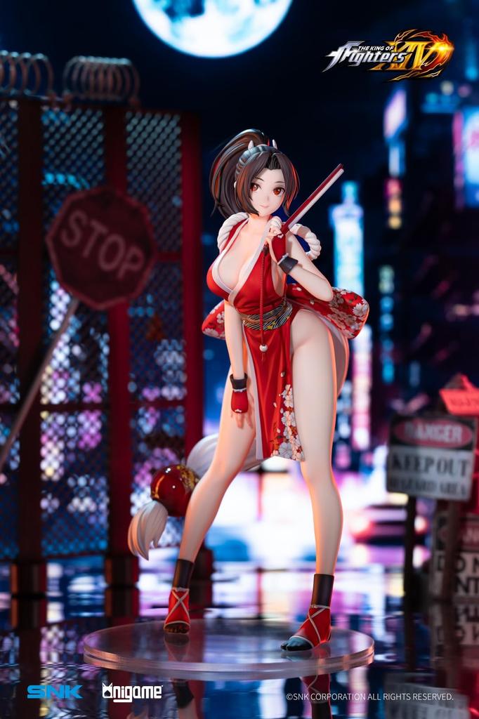 AniGame KING OF FIGHTERS King of Fighters Mai Shiranui Scale PVC ABS Painted Complete Figure "THE XIV" [The XIV] 1/6 &