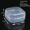 Rectangular Translucent PP Plastic Storage Box with Lid for Jewelry and Small Parts