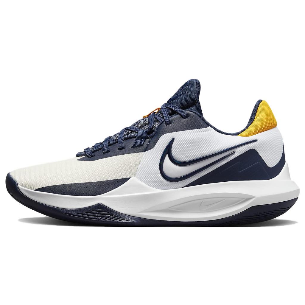New Nike Precision 6 White Midnight Navy Gold DD9535-101