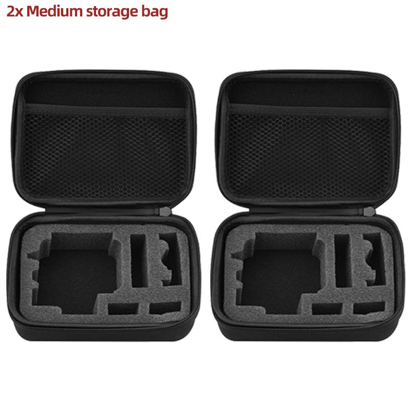 Storage Bag Travel Portable Carrying Case For GoPro Hero 13 12 11 10 9 SJCAM Insta360 AKASO DJI Osmo Action Camera Accessories