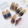 Summer new wedge slippers plus size slippers hot lightweight beach sandals
