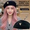 Classic Color Vintage Beret Hat Soft Newsboy Octagonal Hat Retro Painter Bonnet  Shopping Day