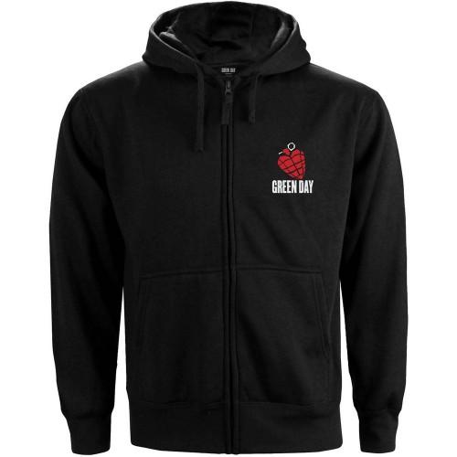 Green Day Bluza z kapturem i zamkiem unisex dla dorosłych American Idiot