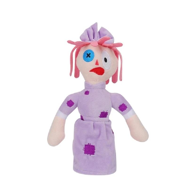 New The Amazing Digital Circus Pomni Jax Plush Toy Anime Cute Theater Rabbit Doll Stuffedcartoon Clown Christmas Kids Gifts