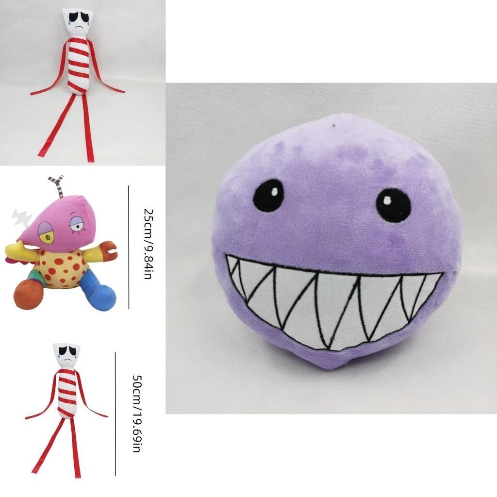 Weich und kuschelig Der Erstaunliche Digitale Zirkus Plüsch Magischer Zahlenzirkus Hase Clown Spielzeug Moderator 25cm