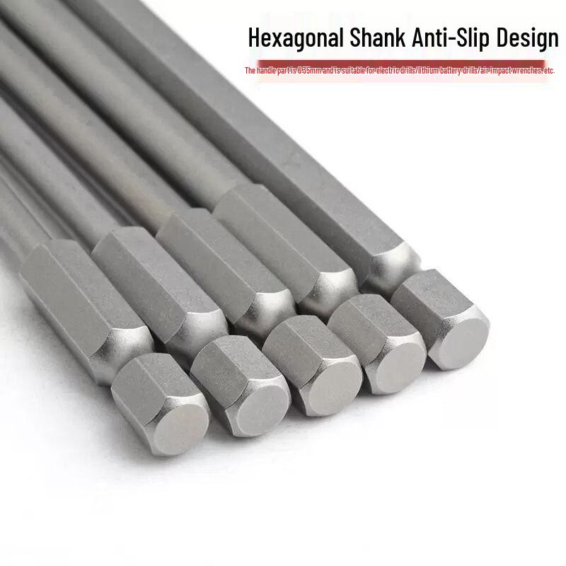 Extended Magnetic Hex Screwdriver Bit