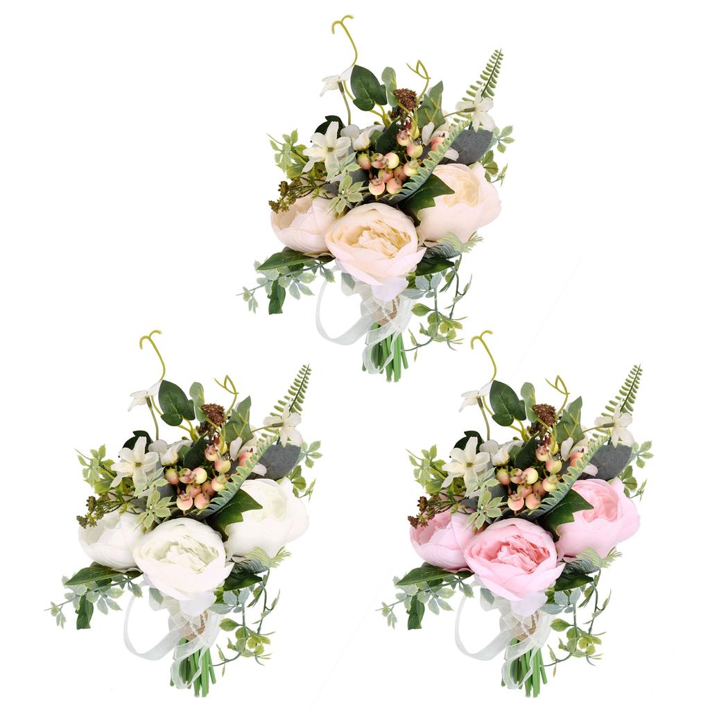 Bride Bridesmaid Bouquet Simulation Artificial Flowers Wedding Photo Props Bouquet Wedding Party Hom