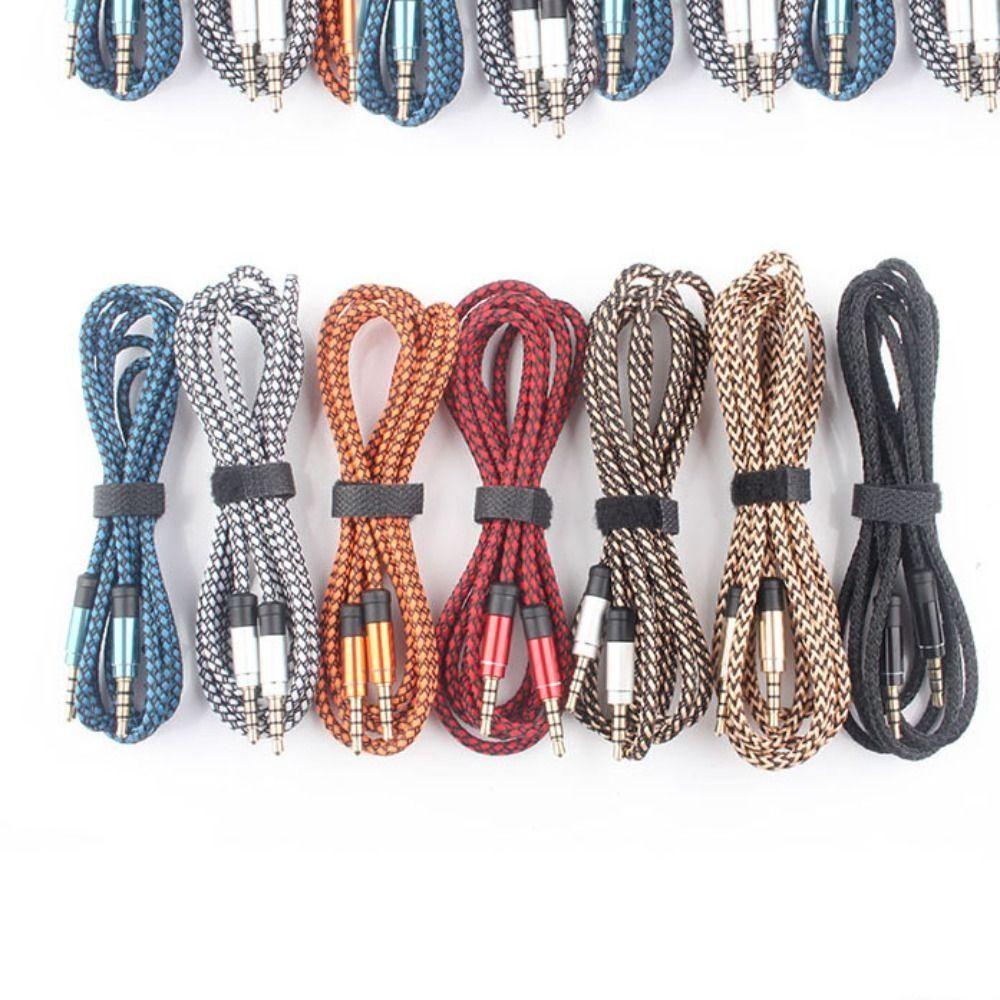 Mounted Auxiliary Line Audio Adapter Cord Headphone Extension Cord 3.5mm Audio Cable Car AUX Cable