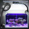 3 Color Modes Mini Clip-on Aquarium Lamp LED Aquarium Plant Light  Aquarium Accessories