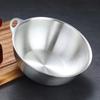 Gold/Silver Korean Style Mixing Bowl Large Capacity Food Container  Food Prep
