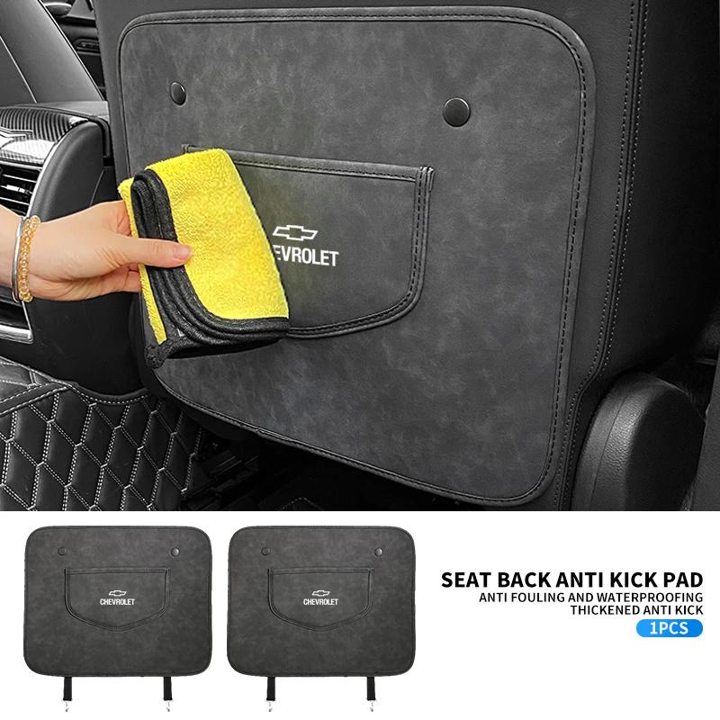 Car Seat Back Protector Mat Anti Dirty Protective Pad for Chevrolet Silverado Impala Malibu Equinox Cruze Camaro Blazer Aveo