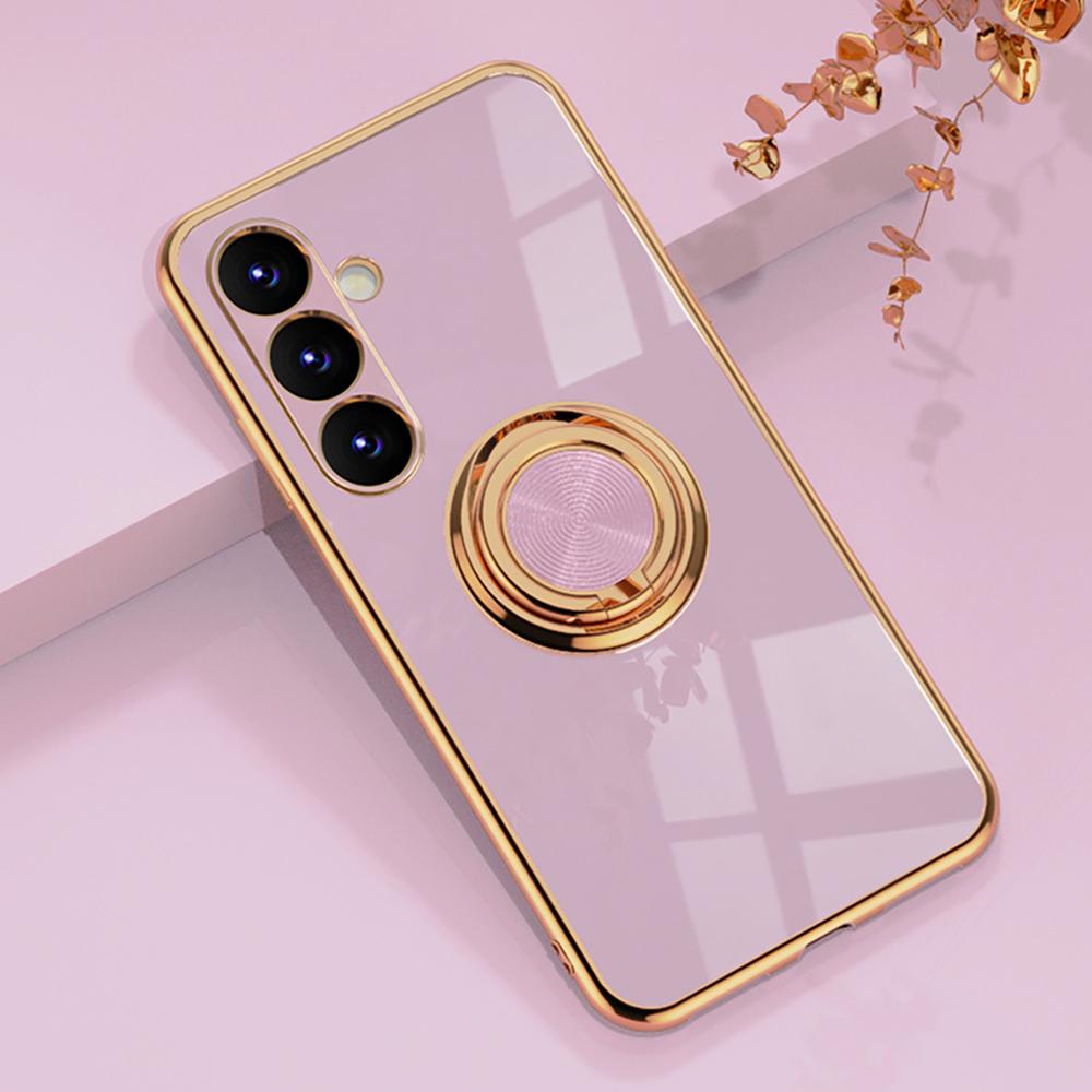 

Автомобильный магнитный держатель с гальваническим покрытием Чехол для телефона для Samsung Galaxy A55 A15 A35 A25 A13 A14 A24 A34 A33 A72 A73 A52 A53 A54 5G A82 5G фиолетовый