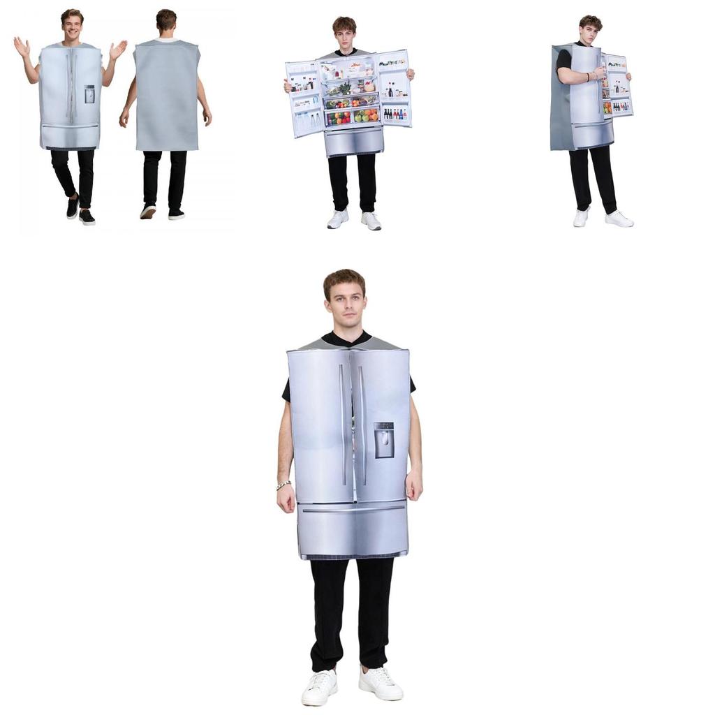 Halloween Costume Refrigerator Cosplay Suit For Adults Party And Bar Fun Creators