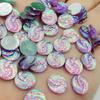 100pcs 10mm Round Resin Rhinestone Crystal Stone Beads Flatback For DIY Wedding Decoration -A59