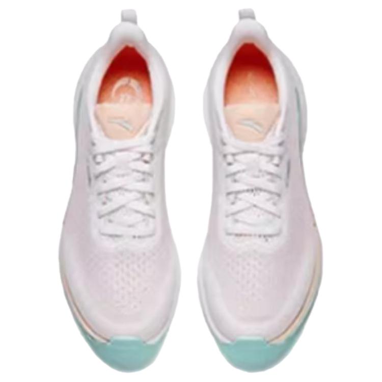 Anta Hydrogen Running Cool Comfortable Versatile Durable Breathable Low-Top Casual Running Shoes Women Sneaker White Pink Blue 122525542-1