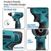 16.8V DC Wireless Impact Electric Cordless Screwdriver Power Tool New Electric Drill Drilling Machine Mini Hand Drill