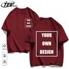 Tricou Personalizat pentru Bărbați Bumbac 100% Tricou Personalizat Creează-ți Designul Logo Text Bărbați Femei Creează-ți Cadoul Tricou pentru Cuplu