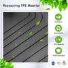 LUCKEASY Left Drive for Honda Civic Sedan 10th Gen 2016-2020 Car Floor Mats Cargo Liner Trunk Pad TPE All Weather Accessories
