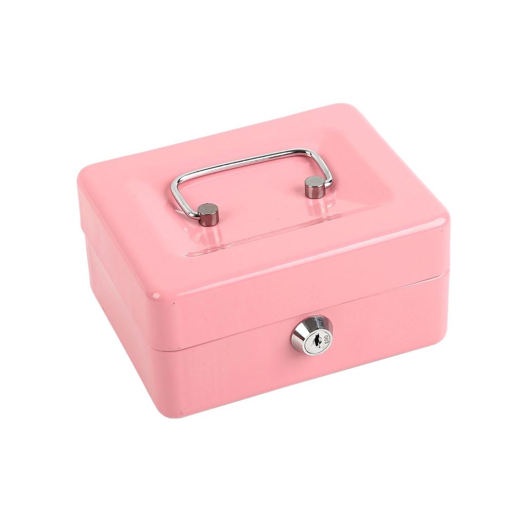 Portable Piggy Bank with Lock - Password Coin and Cash Safe Box
