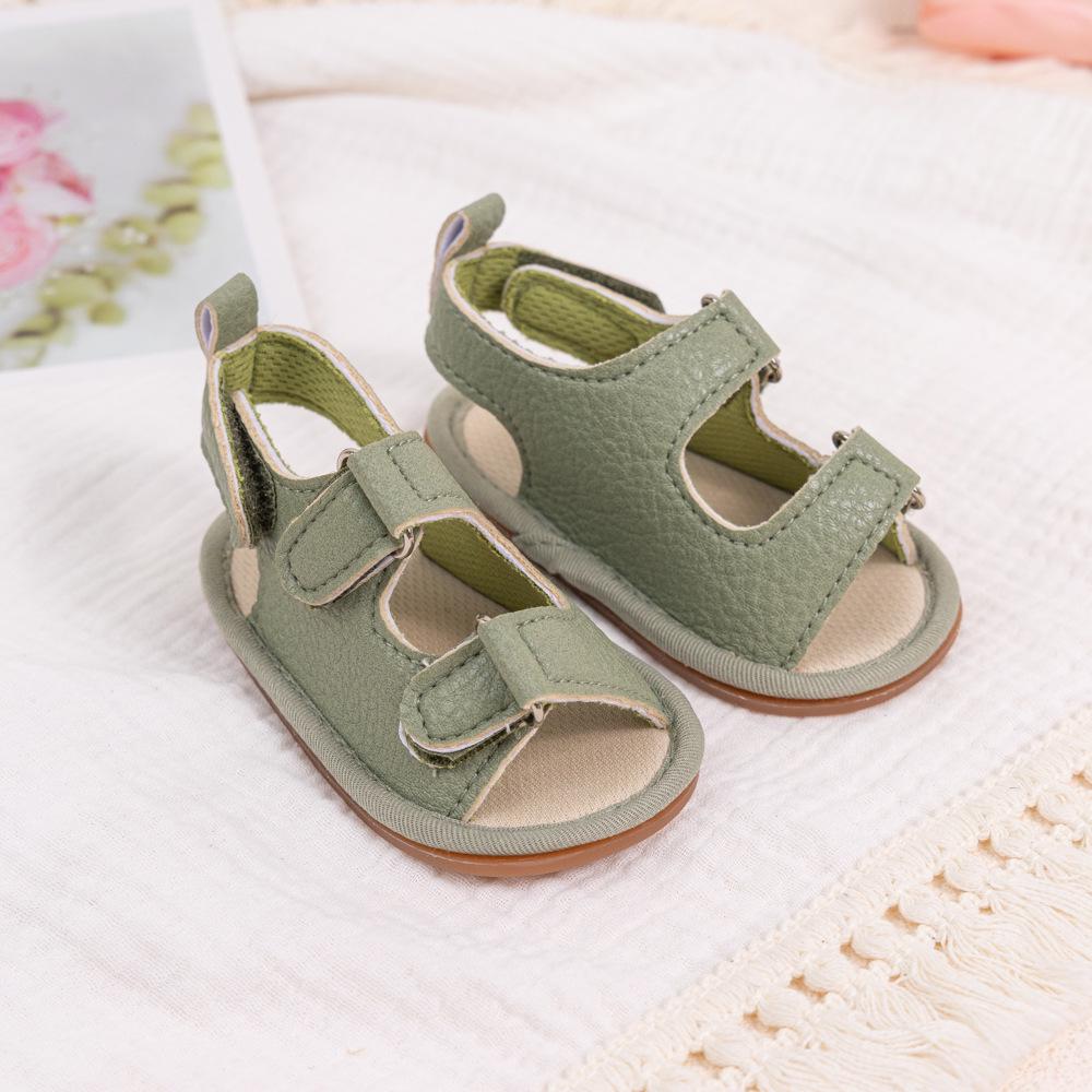 2025 Summer Casual Soft Sole PU Sandals with Velcro for Baby Boys & Girls - Breathable Toddler Shoes