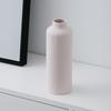 Vertical Striped Embossed Wedding Decoration Hotel Ornamental Matt Vase Clay Vases for Home Decor