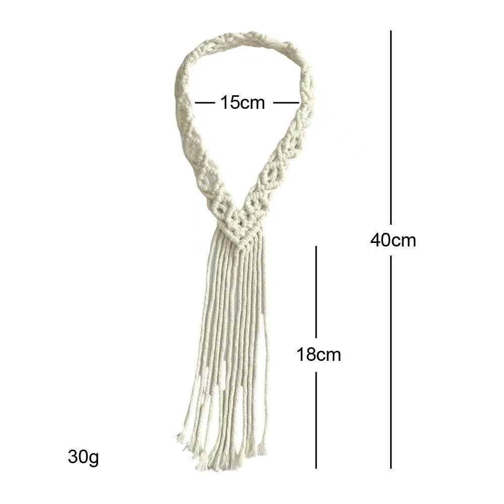 Handmade Bohemian Handmade Headband Knitting Bride Headband Hair Accessories Daily Wear 1