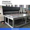 ZONESUN ZS-YKM3 Automatische Flexodrucker-Rillmaschine 3-Farben-Druckmaschine 3600 Bogen/h Wellpappkarton-Herstellungsmaschinen