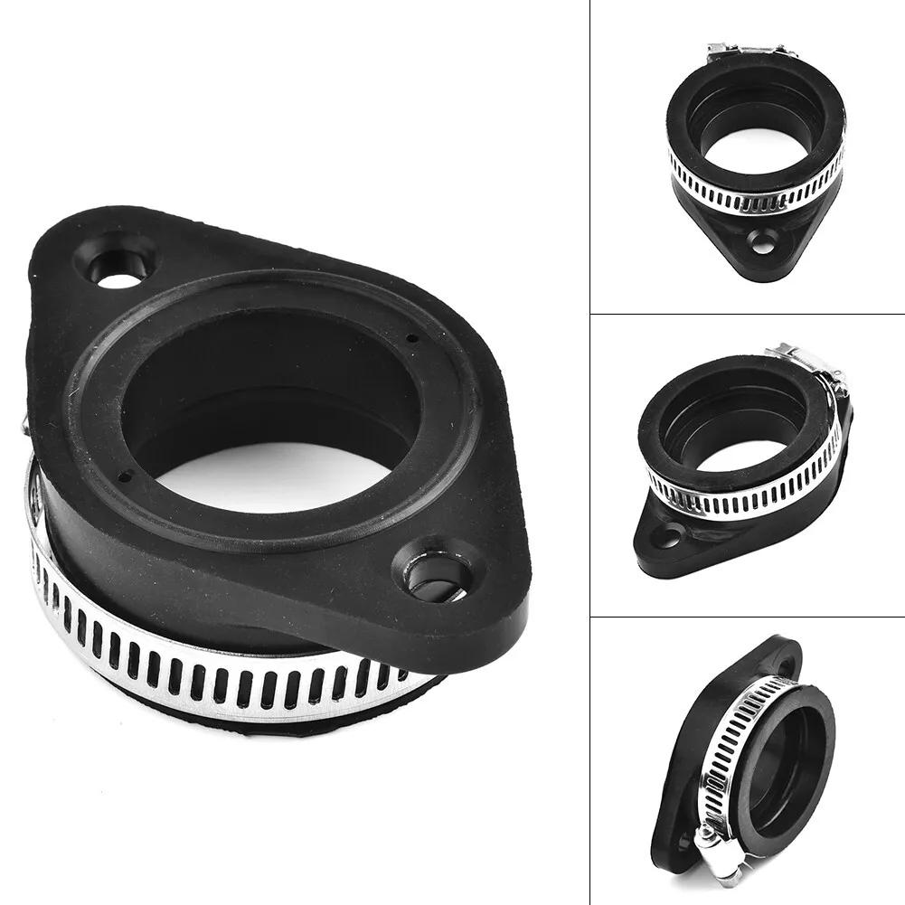 For PWK 21 24 26 28 30 32 34 PE26 28 30 TM 28 32 34 Mikuni Motorcycle Carburetor Rubber Intake Adapter Manifold Boots Fit Carb