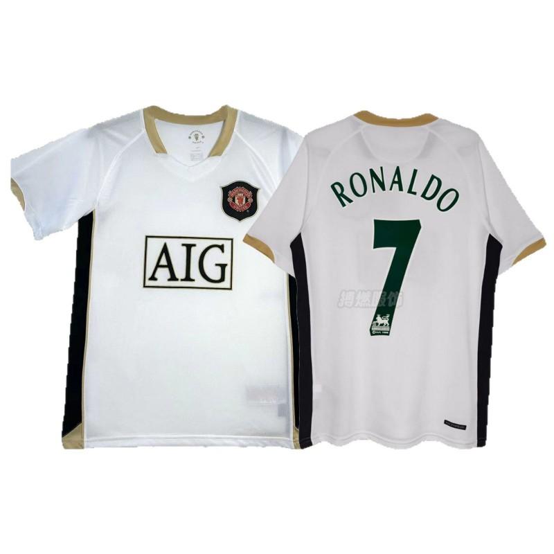 Retro Fußballtrikot Real Madrid Barcelona Man Utd City Argentinien England Tottenham Benutzerdefinierte Nummer Gestickt Bambus