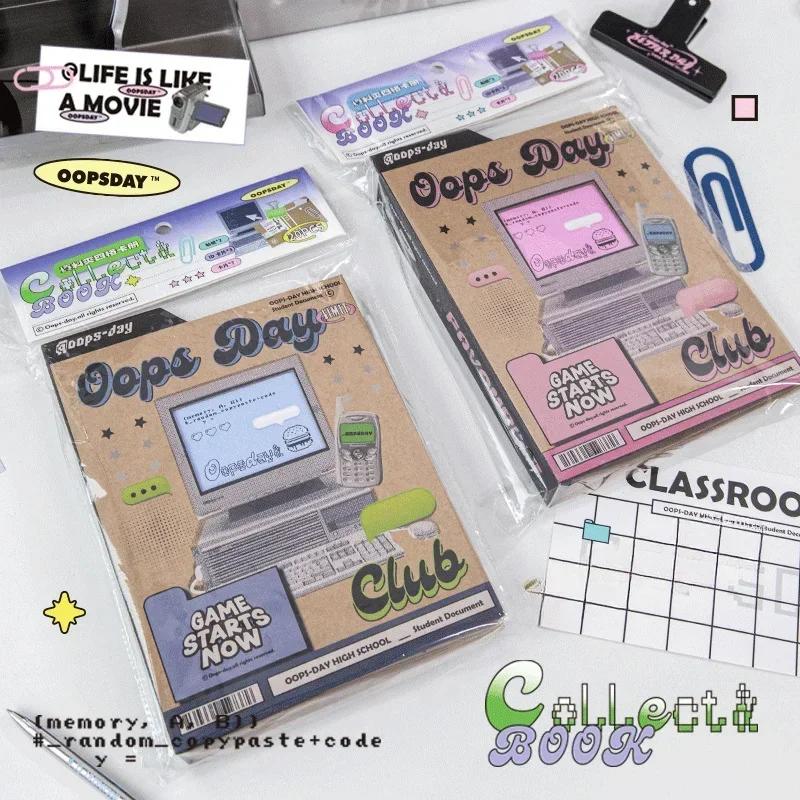 Retro Y2K Style Game Machine Shape Picture Album Kpop Idol Card Binder 3 Inch Card Collection Book for Students Gifts 2025 New