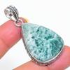 Tree Agate Gemstone Handmade 925 Sterling Silver Jewelry Pendant 1.97" SU-11422