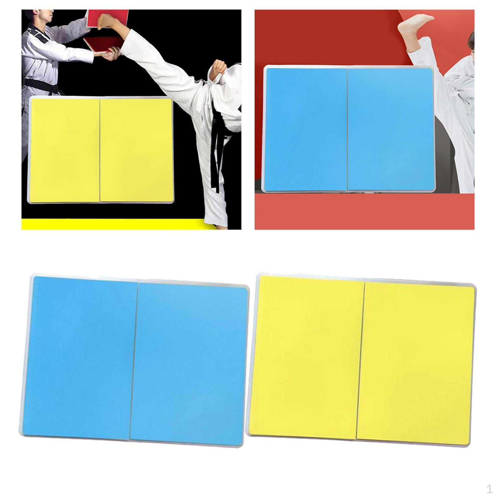 

2Pieces Taekwondo Karate Board Rebreakable Foam Pad Break Boards Punching