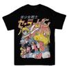 Sailor Moon T-shirt Women's Black Short Sleeve 2025 New Design Sense Ins Loose Cotton Cartoon On Clothes