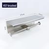 Stainless Steel 304 Punch-Free Bathroom Tissue & Phone Holder
