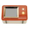 Retro Speaker TV Shaped Multifunctional Fashionable Time Speaker for Home Outdoor Use