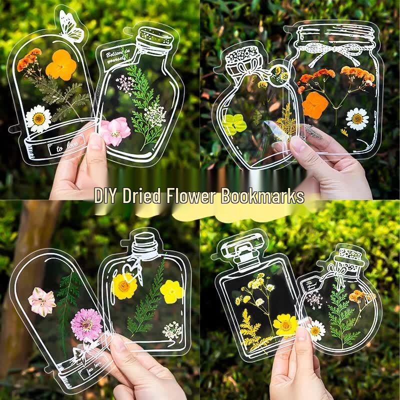 Jinlongxing DIY Clear Bookmark Kit