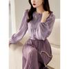 Round Neck Long Sleeve Shirt Lantern Sleeve Small Top Women's Lace Shirt Spring