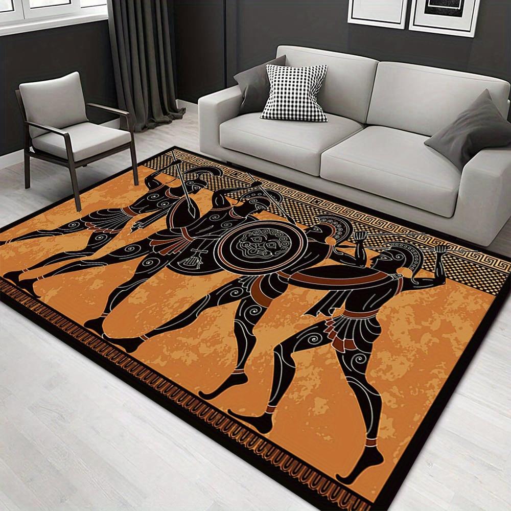 1pc 1048483668Pattern Carpet, Area Rug For Living Room Bedroom Room Bed Chair Laundry Entryway Corridor Yard Non-slip Outdoor Camping Rug Fl
