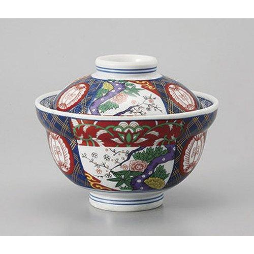 Large Tea Bowl with Lid Peony 4.5 Lid Bowl [14 X 10.8cm] [Restaurant, Inn, Japanese Tableware, Restaurant, Commercial Use, Tableware, Tableware]