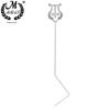 M MBAT Metal Brackets Tuba Marching Lyre Music Clip Music Sheet Stand Trumpet Marching Clamp Metal Holder Brass Nifty Parts