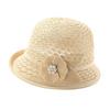 Bucket Hat for Women, Wide Brim Sun Protection Hat, Summer Straw Fisherman Hat, UV Protection Sunshade Hat for Outdoor Travel Beach
