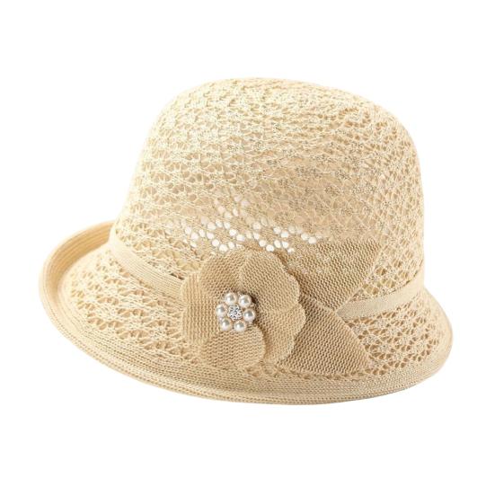 Bucket Hat for Women, Wide Brim Sun Protection Hat, Summer Straw Fisherman Hat, UV Protection Sunshade Hat for Outdoor Travel Beach