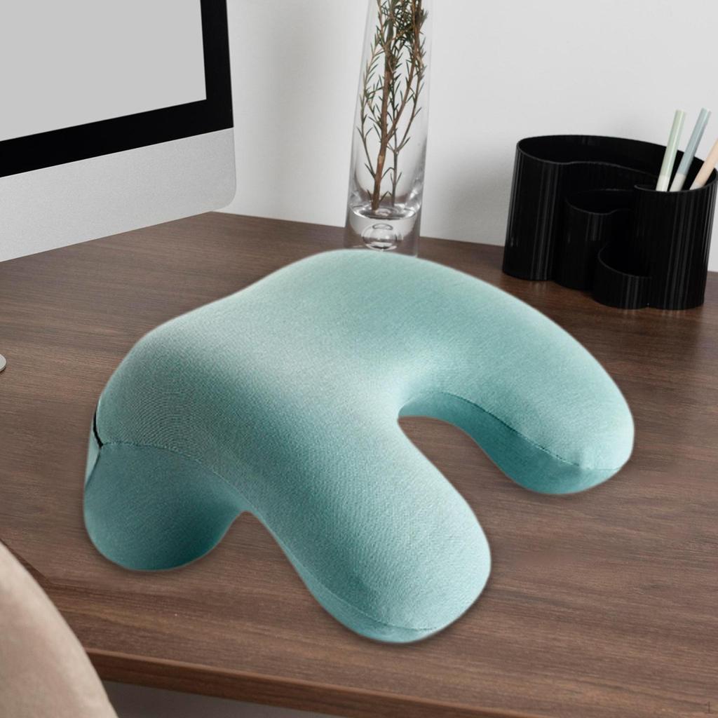 Reisekissen, Nickerchenkissen, Ultraleichtes Weiches Ergonomisches Tragbares Nickerchen-Gesichtskissen, Schlafkissen