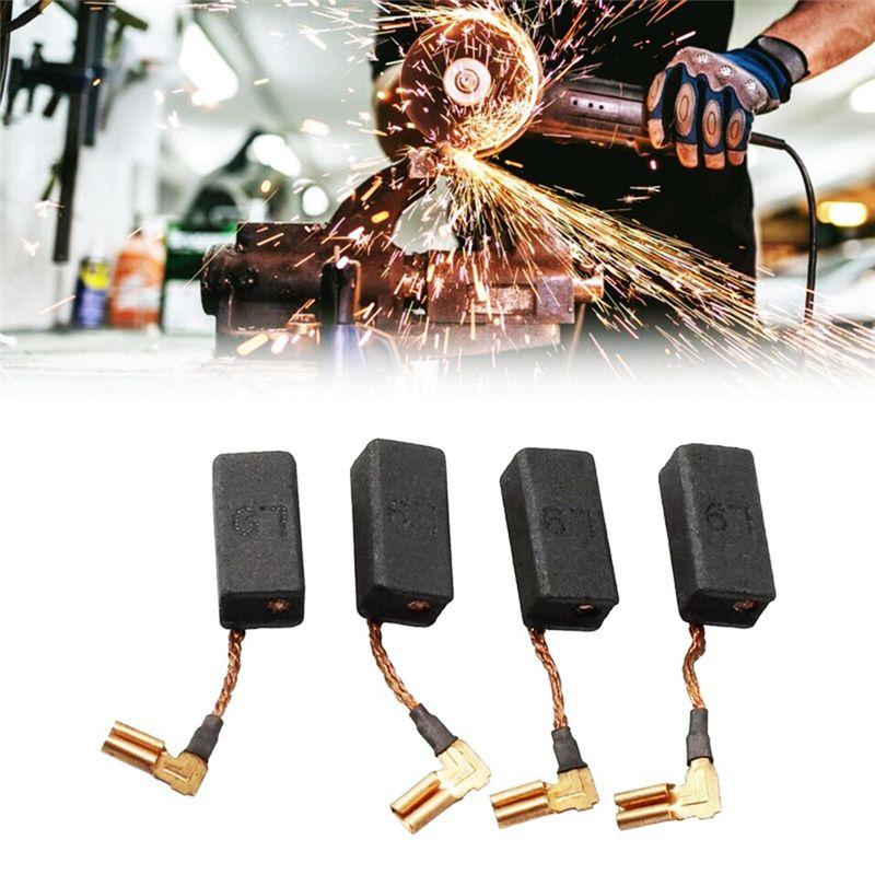 AEE4-10 PACK N097696 Carbon Brushes For DWE4120 DWE4011 Grinder Motor Replacement Parts Power Tools Spare Accessories Set