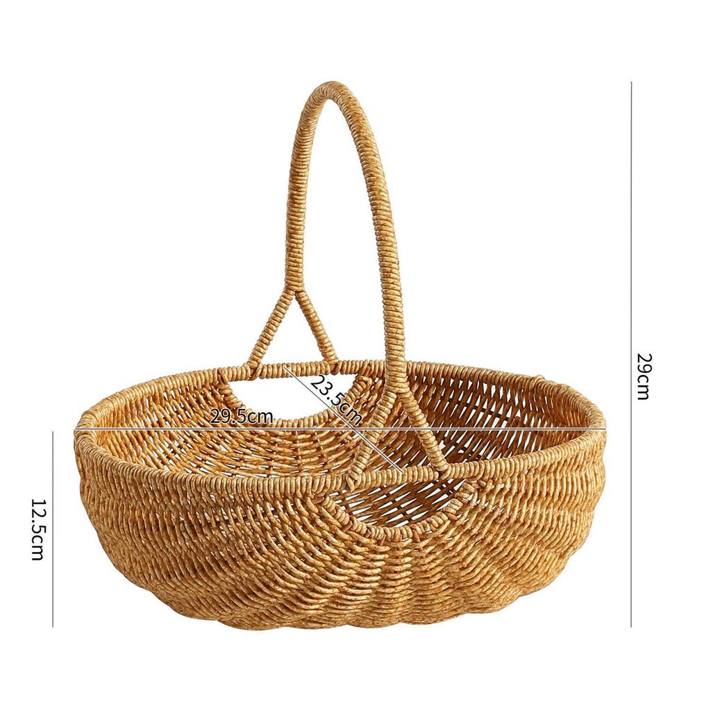 Luxury Outdoor Rattan-Style Picnic & Gift Basket